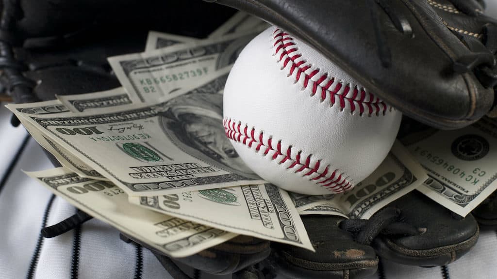 a ball and some money