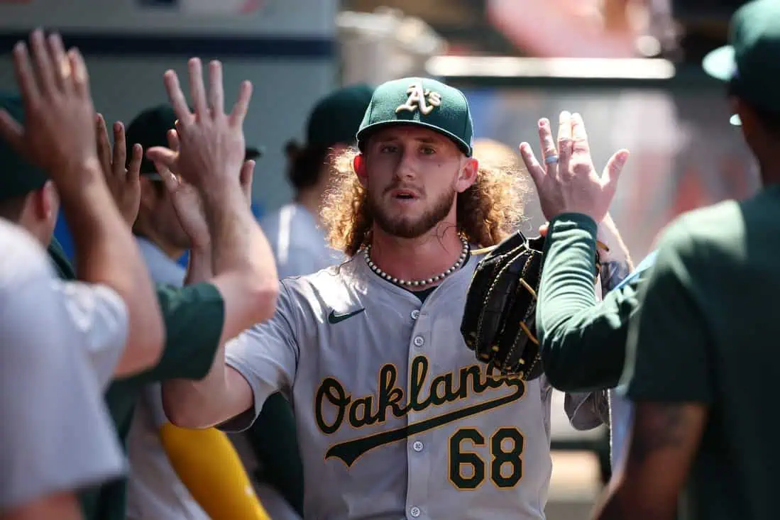 MLB: Oakland Athletics at Los Angeles Angels